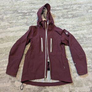 Spyder Ski Jacket Shell - Women's Medium, Burgundy